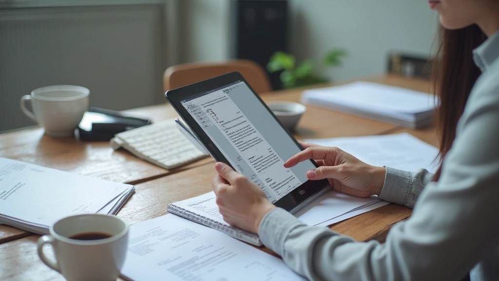 Интерфейс программного приложения для управления и анализа данных на экране компьютера